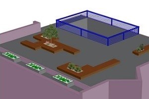 Allestimenti per le terrazze del polo scientifico Allestimenti per le terrazze del polo scientifico